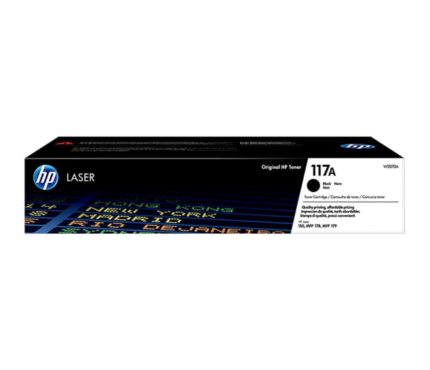 HP 117A Black W2070A 100% nowy - 507590 - zdjęcie